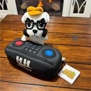 Animal Crossing DJ KK Slider Plush NWT